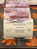 Goat Milk Soap Sandalwood - HandmadeSask
