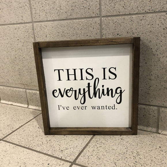 This is everything- large
