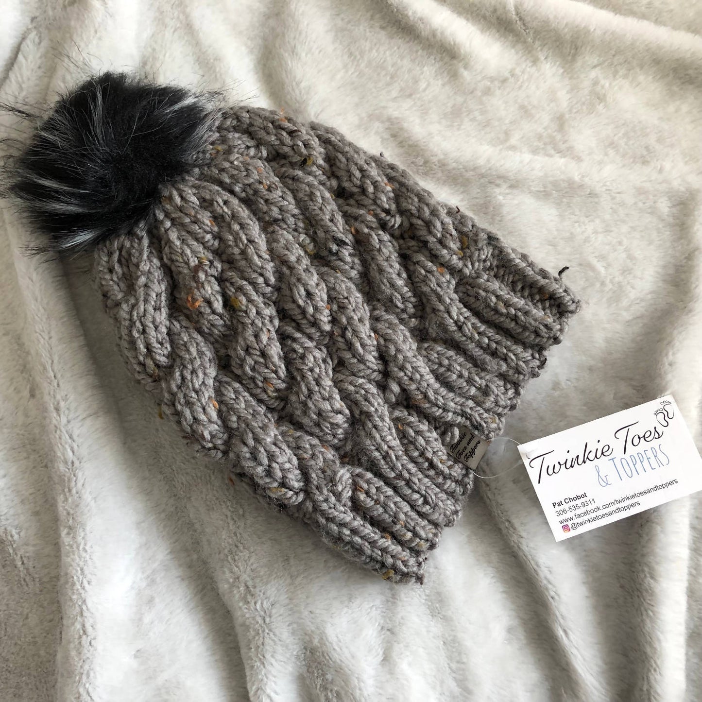 Cable Knit Toque