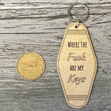 Retro Wooden KeyChains - 16