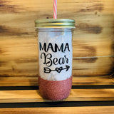 Mama Bear Glitter Jar - 13