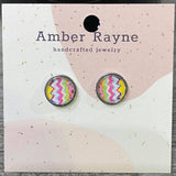 Cabochon earrings