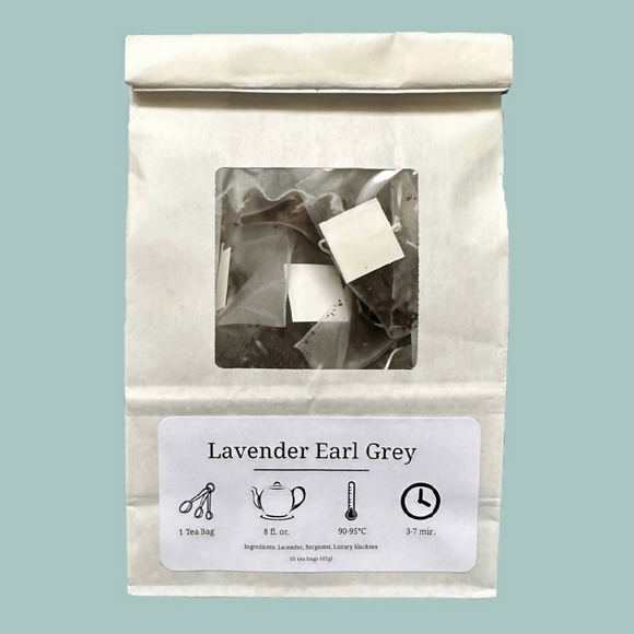 Lavender Earl Grey Tea Bags