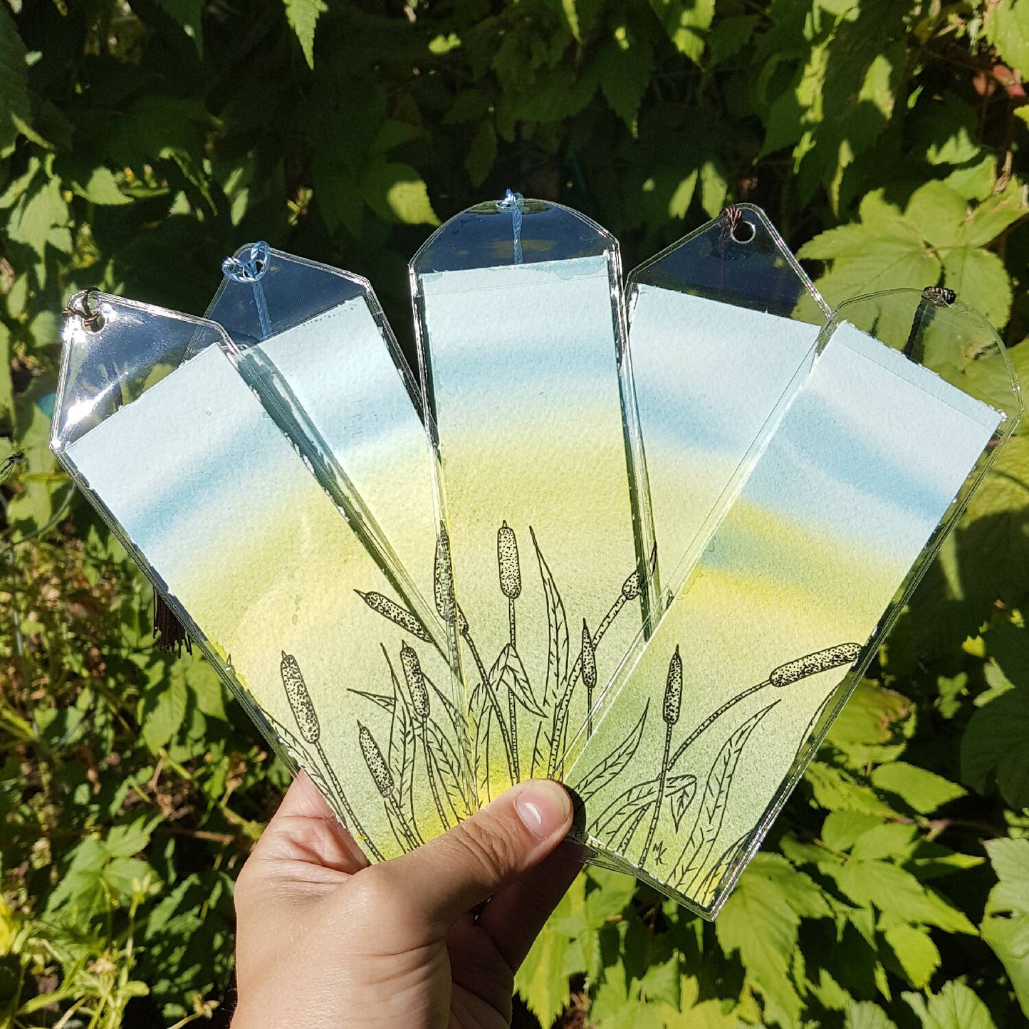 Hand-Painted Bookmarks