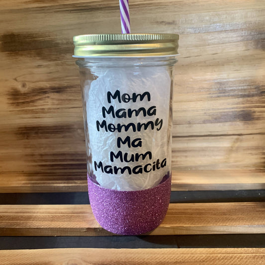 Mom Mama Glitter Jar - 13
