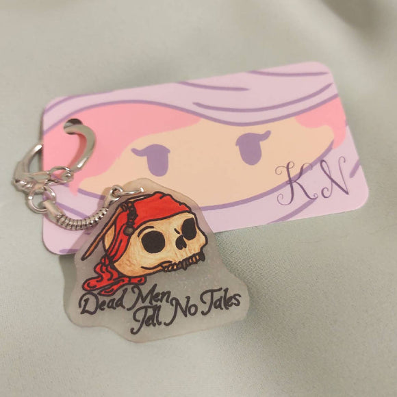 Dead Men Tell No Tales Keychain