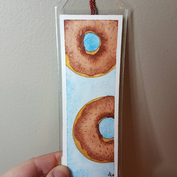 Chocolate Donut Bookmark