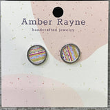 Cabochon earrings