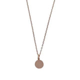 Round Coin Necklace - Engravable