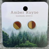 Wood/Resin Earrings 2