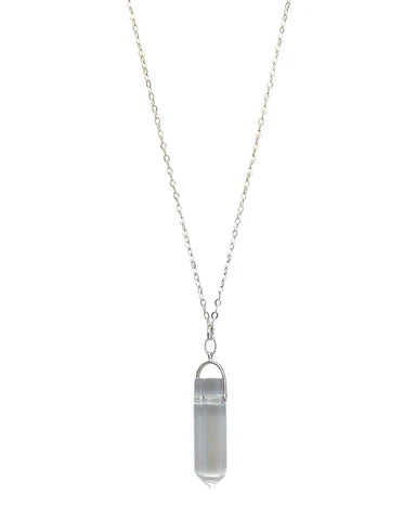 Silver Point Necklace