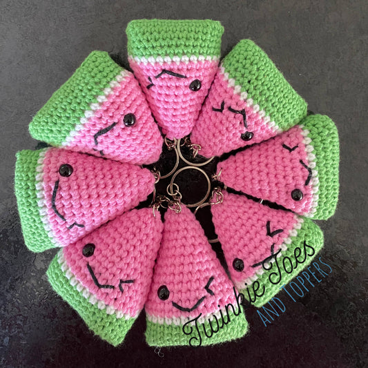 Watermelon Keychain