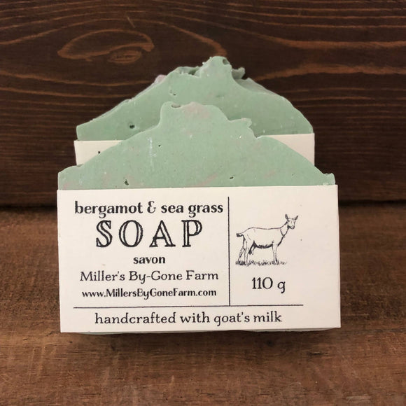 Goat Milk Soap - Bergamot and Sea grass