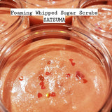 Satsuma Foaming Sugar Scrub - HandmadeSask