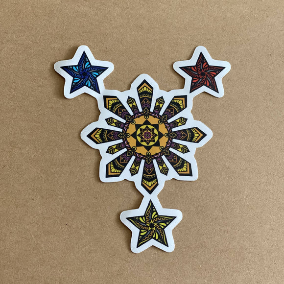 3 Stars and a Sun - HandmadeSask