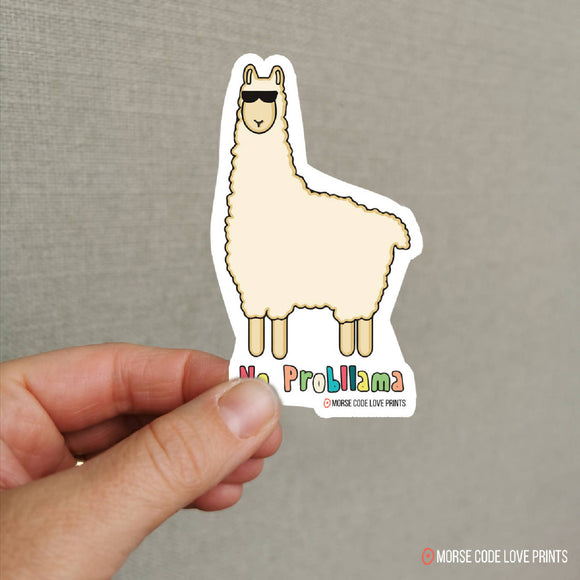 No Probllama | Vinyl Sticker
