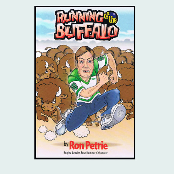 Running of the Buffalo book by Ron Petrie