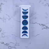 Blue Moon Phases Laminated Print Bookmark - HandmadeSask
