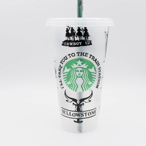 Yellowstone Starbucks Cup
