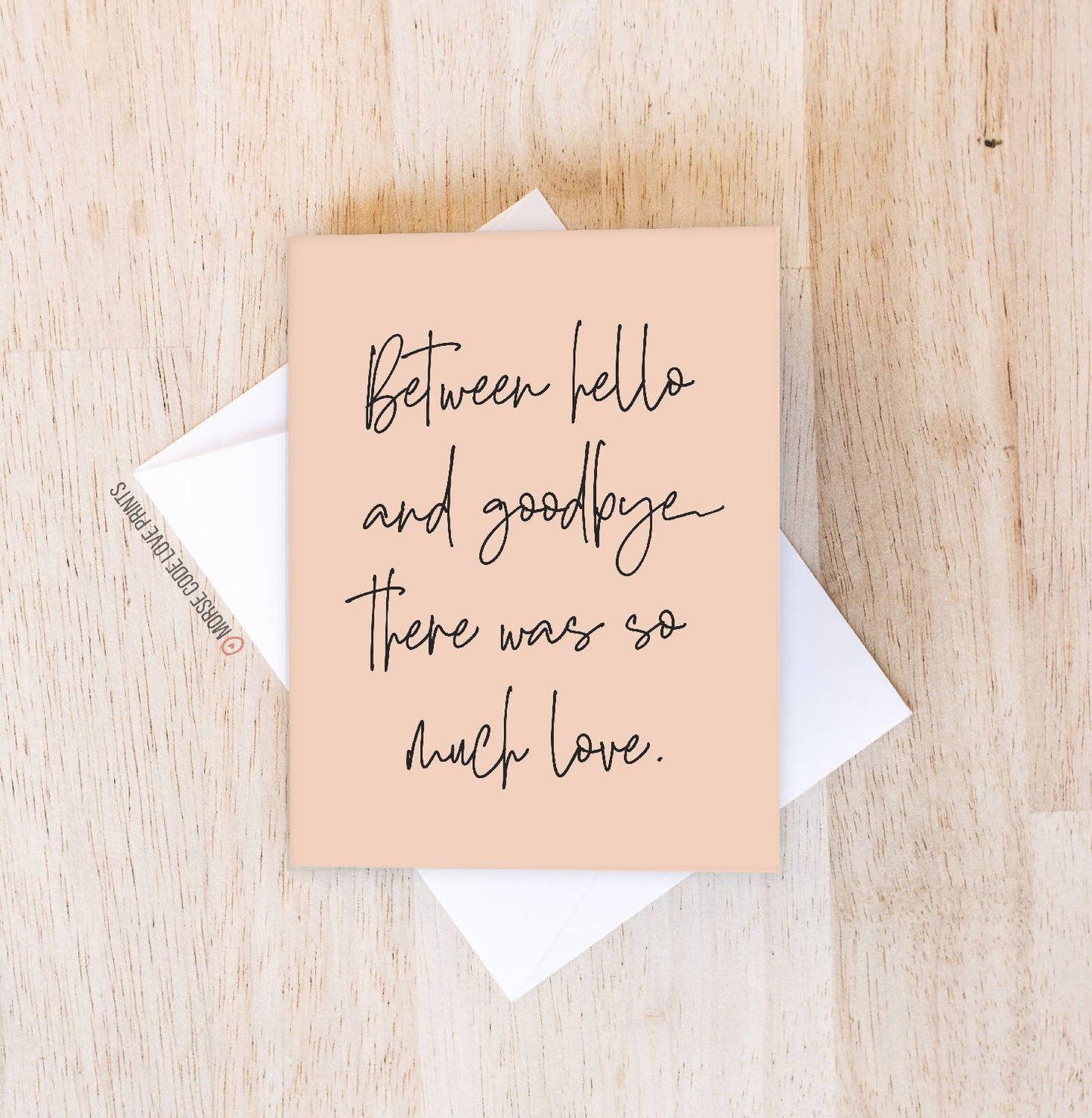 Between | Encouragement | Sympathy | Mental Health | Greeting Card - HandmadeSask