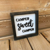 Camper Sweet Camper Sign