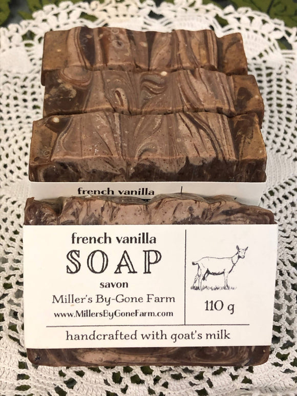 Goat Milk Soap - French Vanilla - HandmadeSask