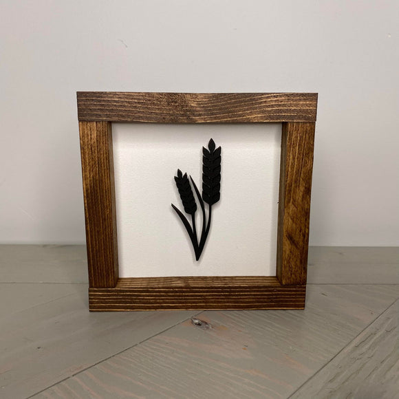Wheat 3D Sign - 6