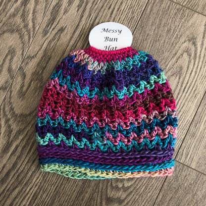 Messy Bun Toque - Easy Peasy