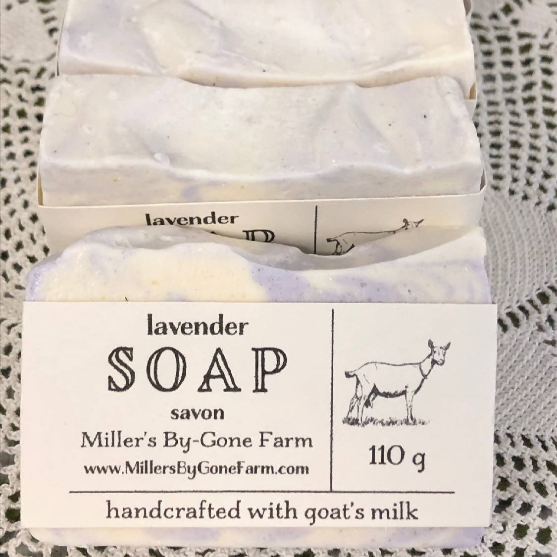 Goat Milk Soap Lavender - HandmadeSask
