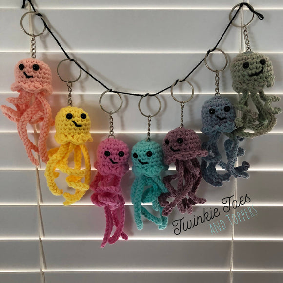 Jellyfish Keychain - HandmadeSask