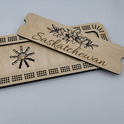 Saskatchewan Cribbage Board
