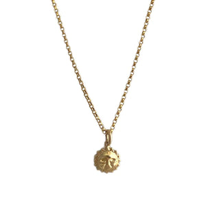 You Are My Sunshine Necklace Silver