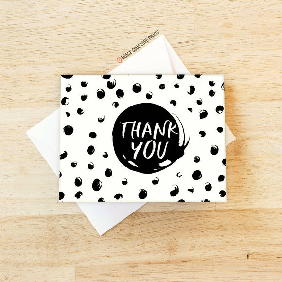 Thank You Dot | Thank You | Greeting Card