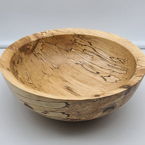 Spalted Birch Bowl - HandmadeSask