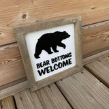 Bear Bottoms Welcome