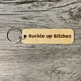 Rectangle Wooden KeyChains - 3