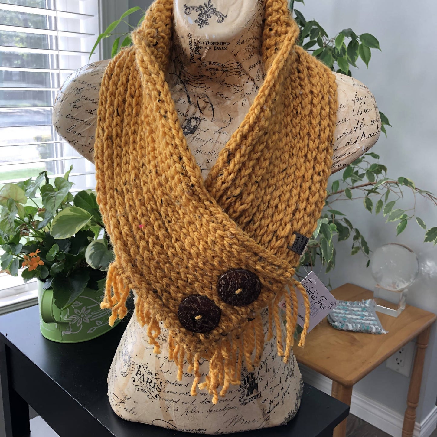 Fringed Cowl