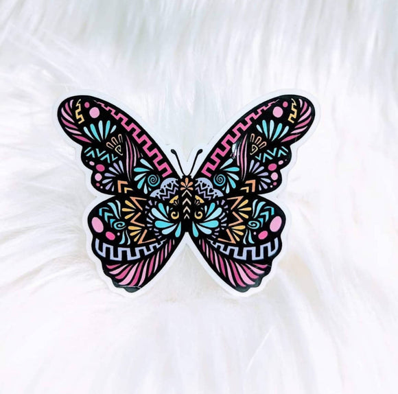 Butterfly (Vibrant) Waterproof Stickers - HandmadeSask
