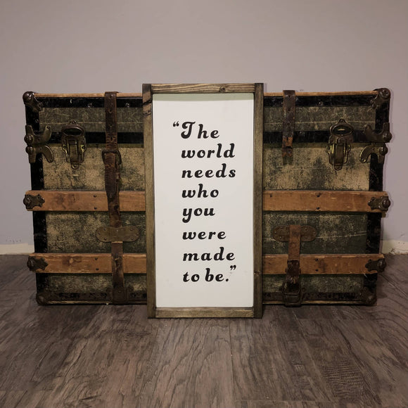 The world needs you - HandmadeSask