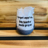 Forget Apples Glitter Stemless - HandmadeSask