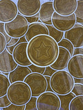 Star Dalgona Candy Waterproof Sticker