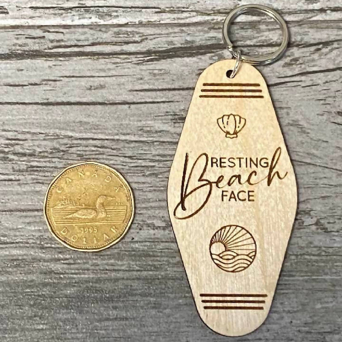 Retro Wooden KeyChains - 2