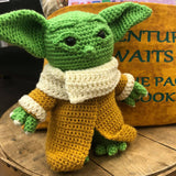 Yoda Crochet Plush - HandmadeSask