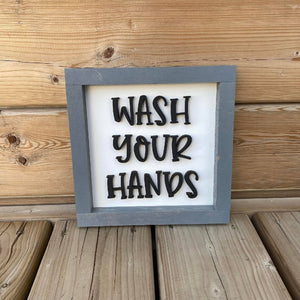 Wash Your Hands Sign