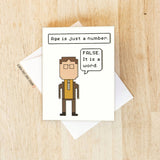 Dwight Age ("The Office") | Birthday | Greeting Card - HandmadeSask