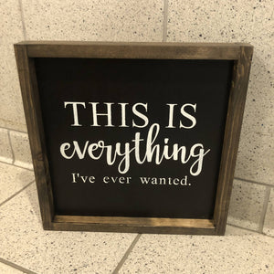 This is everything- large