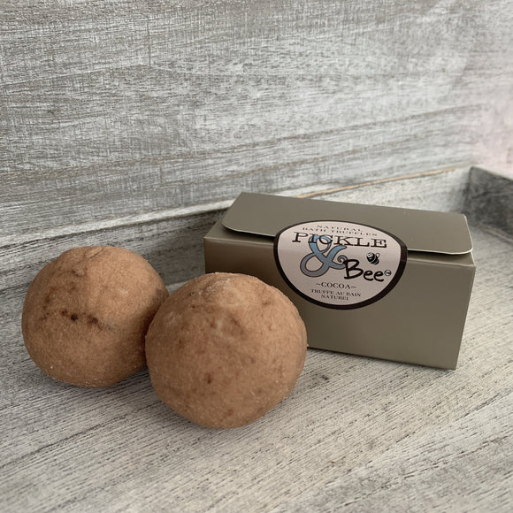 Bath Truffles - Cocoa - HandmadeSask