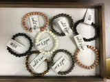 NEW Wood Bead Bracelets