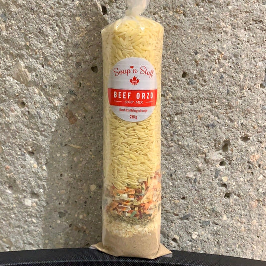 Soup N Stuff, Beef Orzo Soup Mix