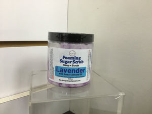 Foaming Sugar Scrub: Lavender